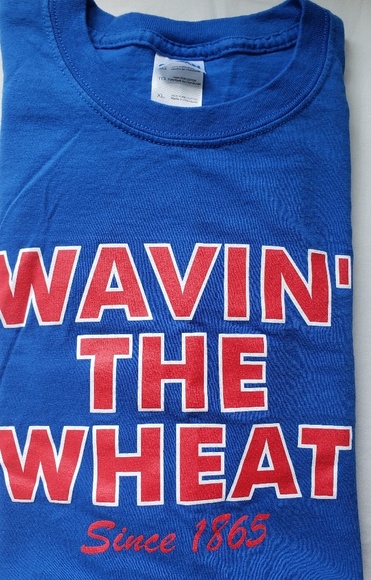 Kansas Jayhawks Wavin' The Wheat T-Shirt - Picture 3 of 3